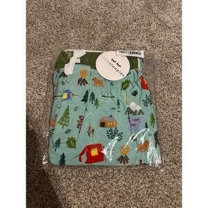 Little Sleepies Happy Campers Men's Bamboo Viscose Pajama Pants‎ Small New